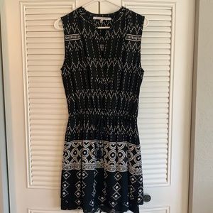 Black and white dress